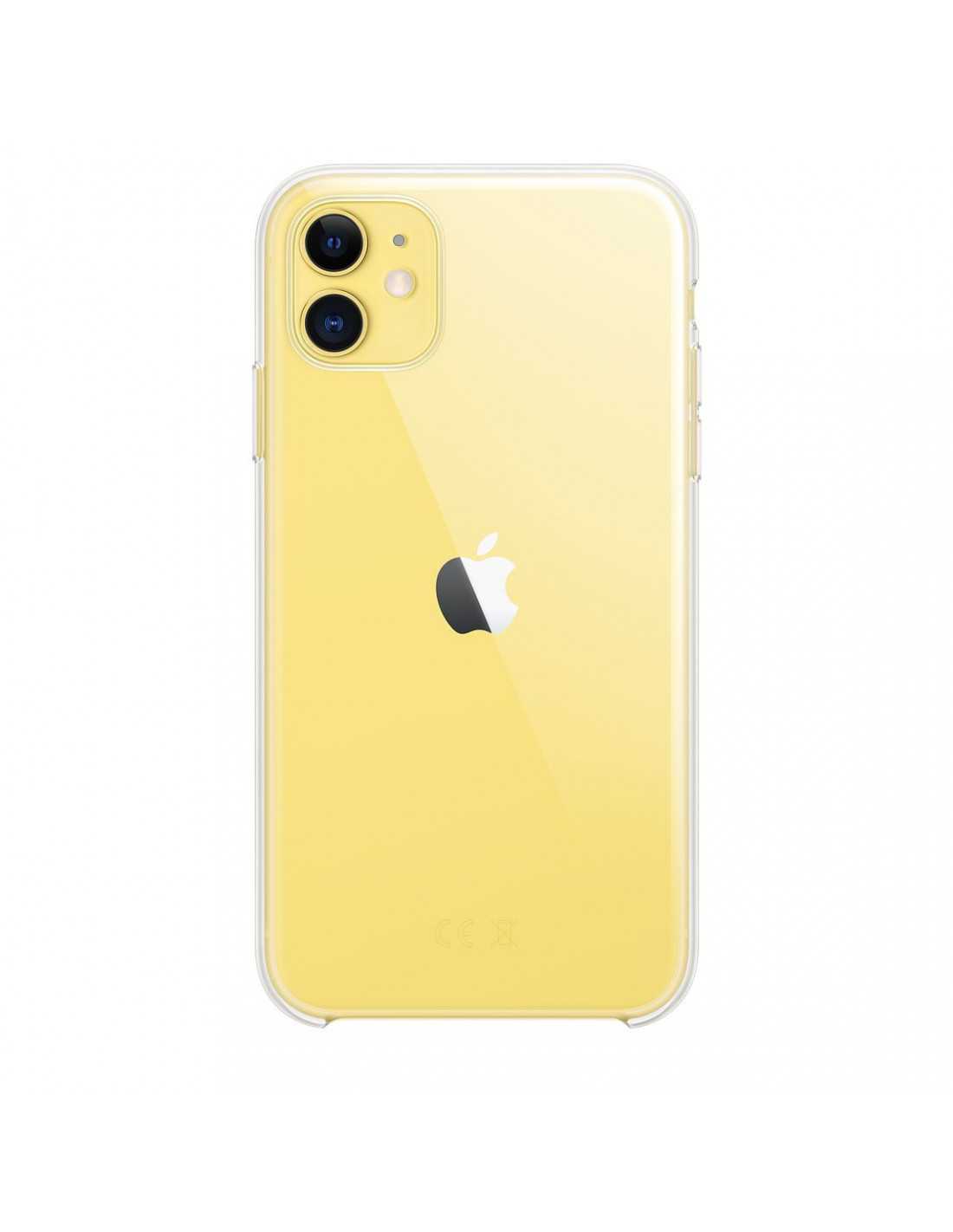 Compra iPhone 11 Fundas de silicona transparente en dorado