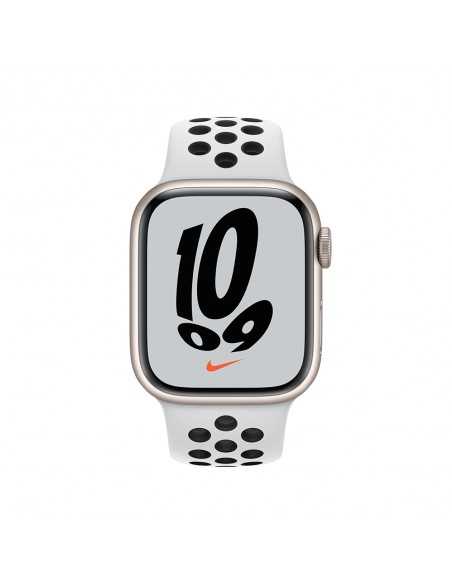 Apple Watch Nike Series 7 GPS 45mm Starlight Aluminium Case