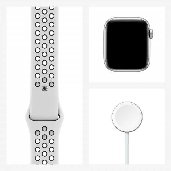 Apple watch shop nike platinum band