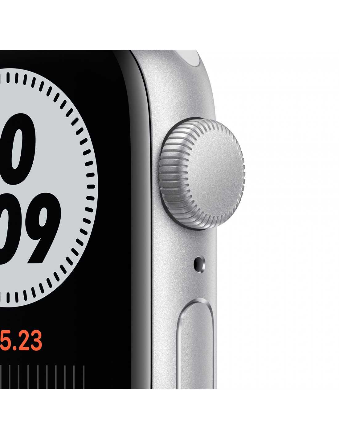 Apple watch 2025 nike silver aluminum