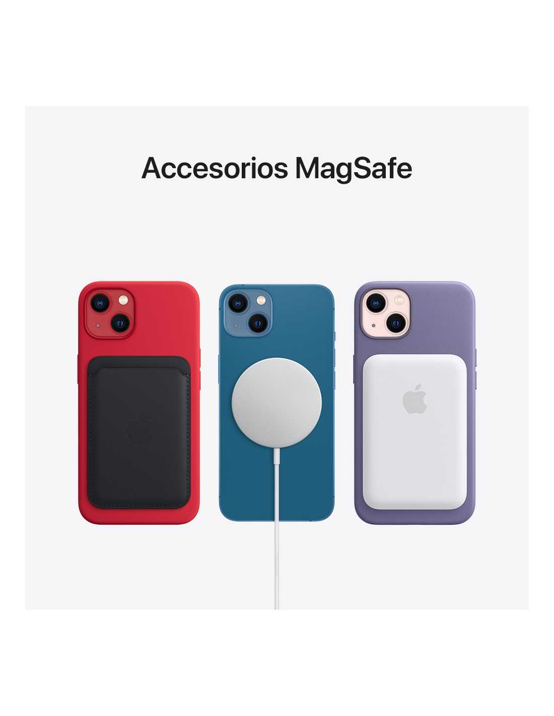 Para iPhone 12 mini Funda de teléfono de cuero Magsafe con carga