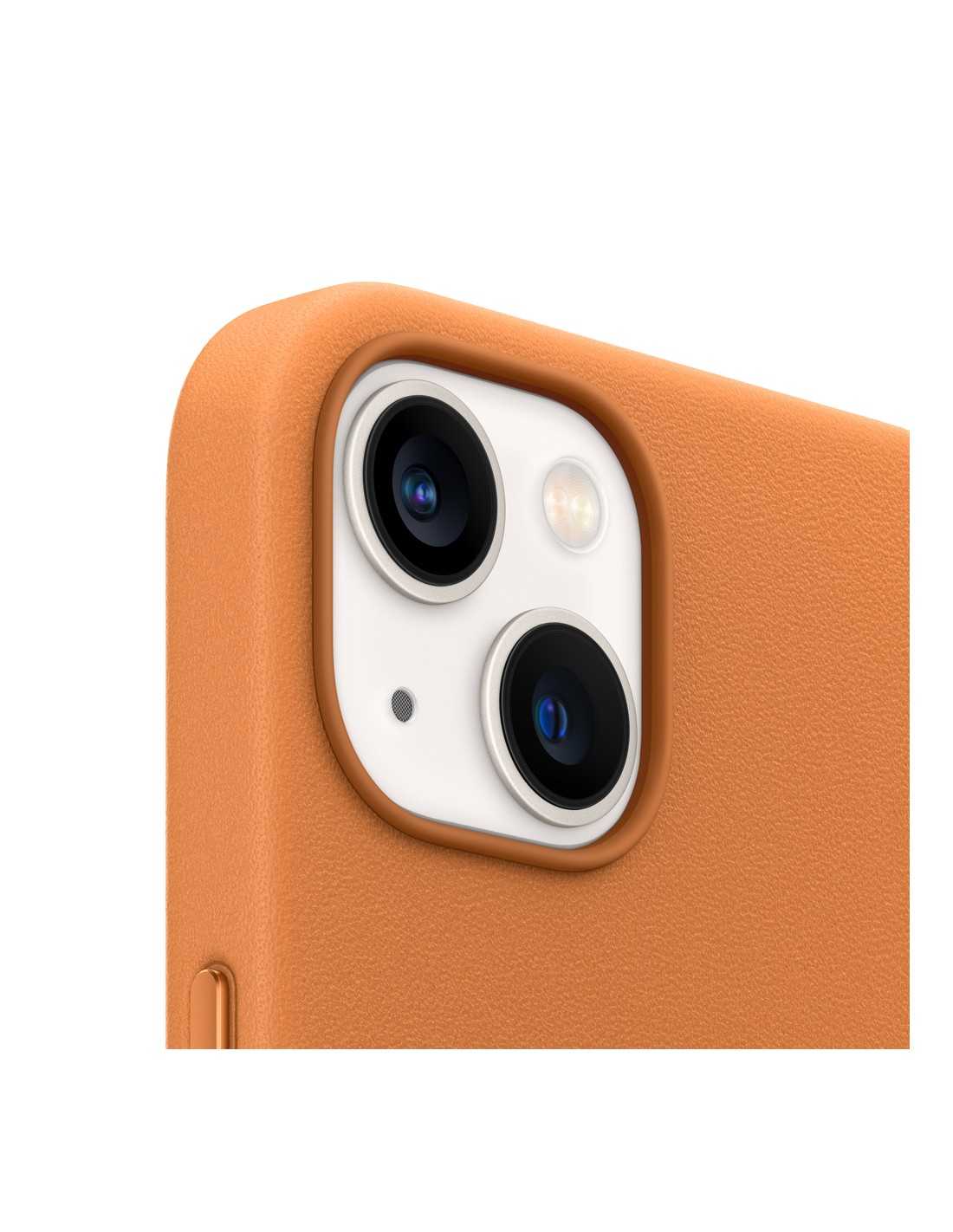 Apple Funda de Cuero iPhone 13 Pro - Marron Dorado (Golden Brown