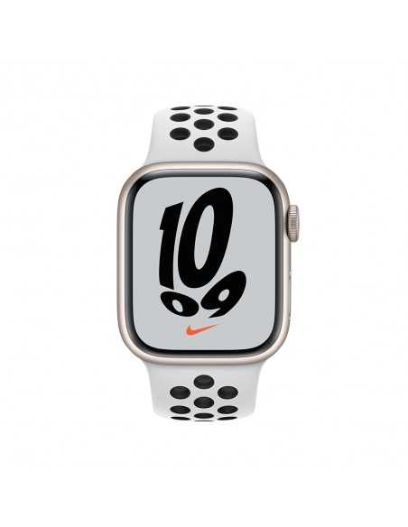 Apple Watch Nike Series 7 GPS + Cellular- 45mm Starlight Alumi