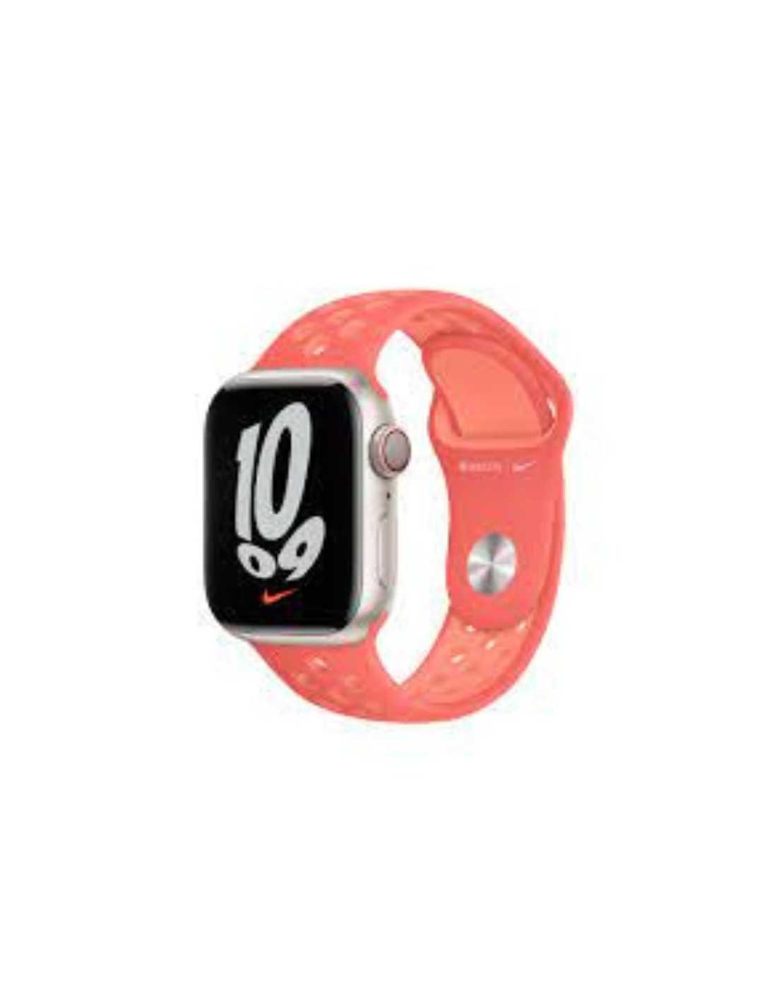 Malla Apple Watch 41mm Magic Ember Crimson Bliss Nike Sport Band