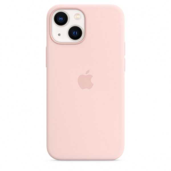 Funda Apple Silicona para iPhone 13 mini con MagSafe - Chalk Pink