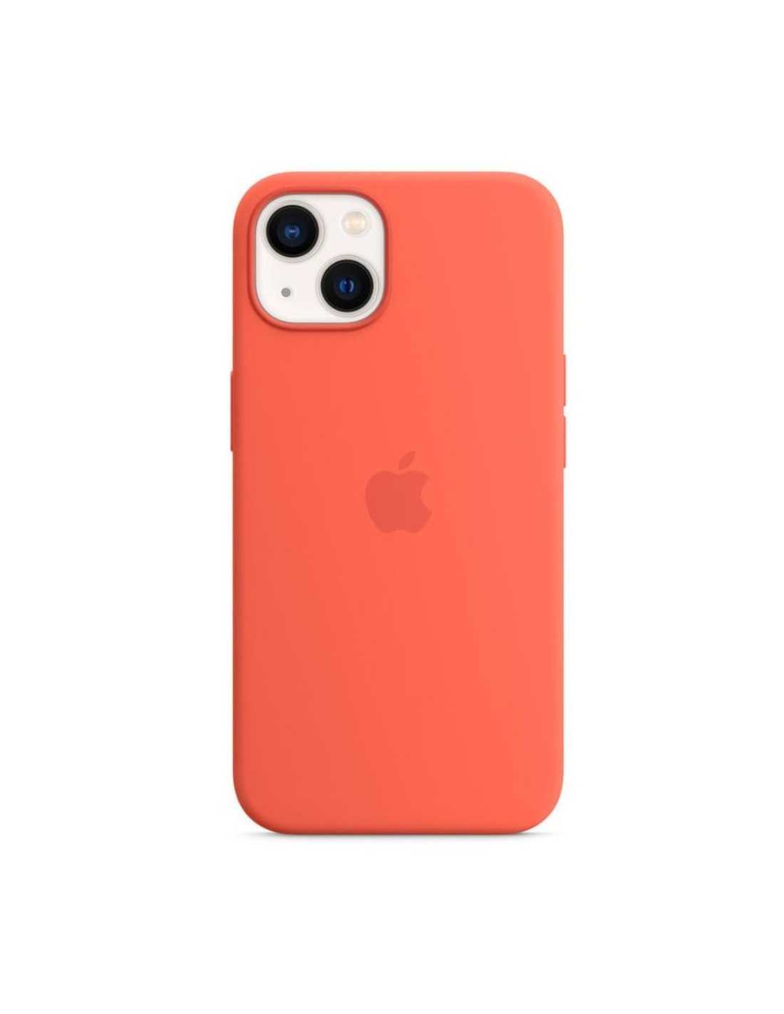 Funda De Silicona Apple para iPhone 13 con MagSafe – Nectarine