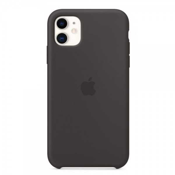 Funda De Silicona Apple para iPhone 11 - Black