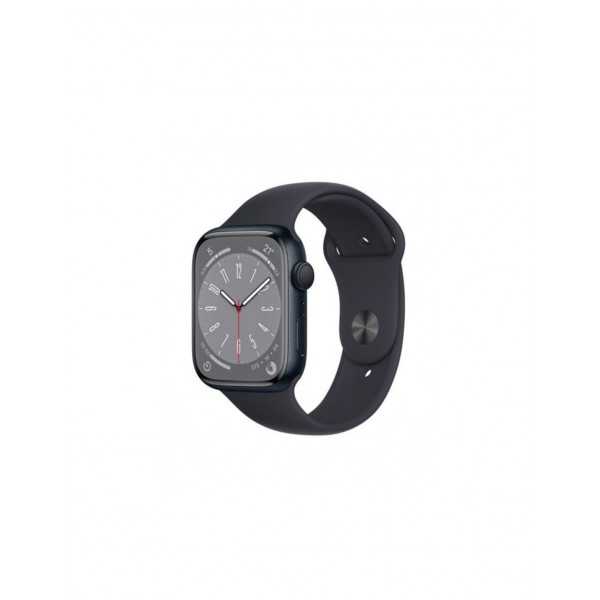 Apple Watch Series 8 GPS Cellular Caja aluminio 45mm Correa deportiva Midnight