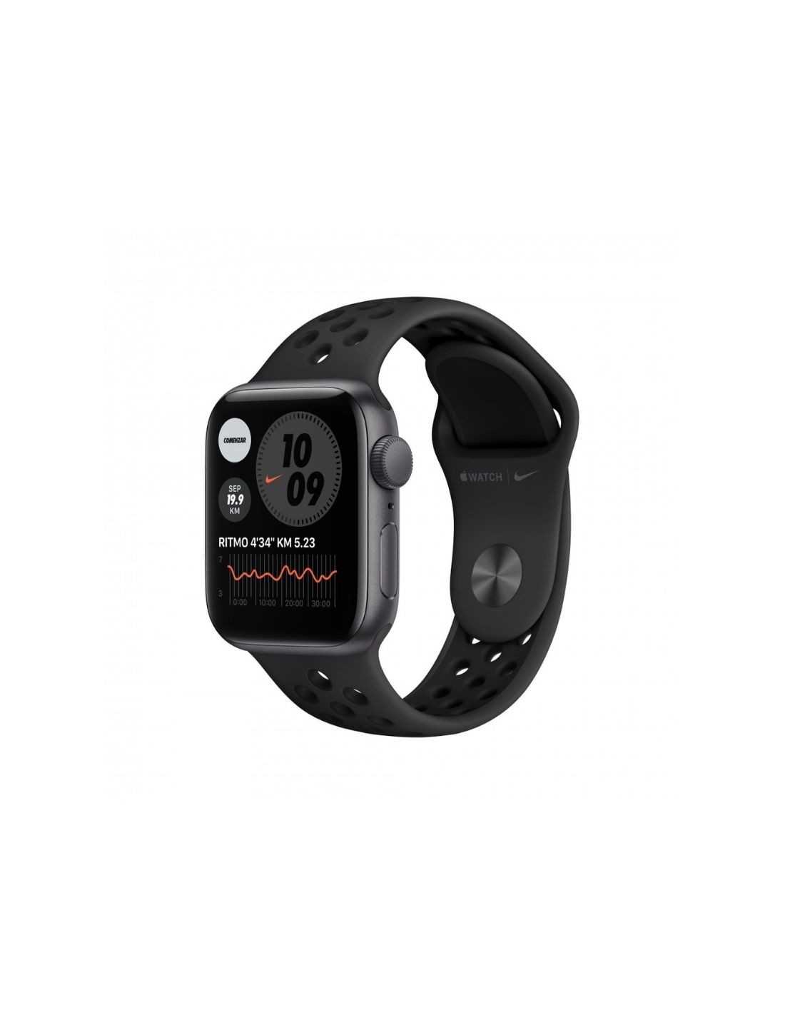 Apple Watch Nike SE GPS 40mm Space Gray Aluminium Case Anthracite Black Nike Sport Band